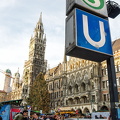 S-bahn and U-bahn at Marienplatz